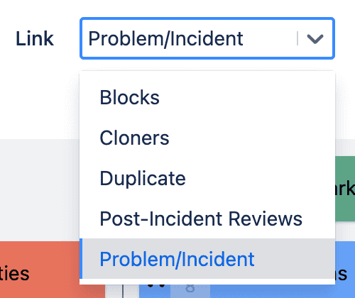 Select Issue link type to automatically generate a hierarchy of Jira related issues
