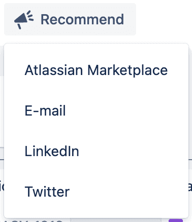 Action Recommend Button