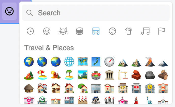 Add Symbols and Emojis